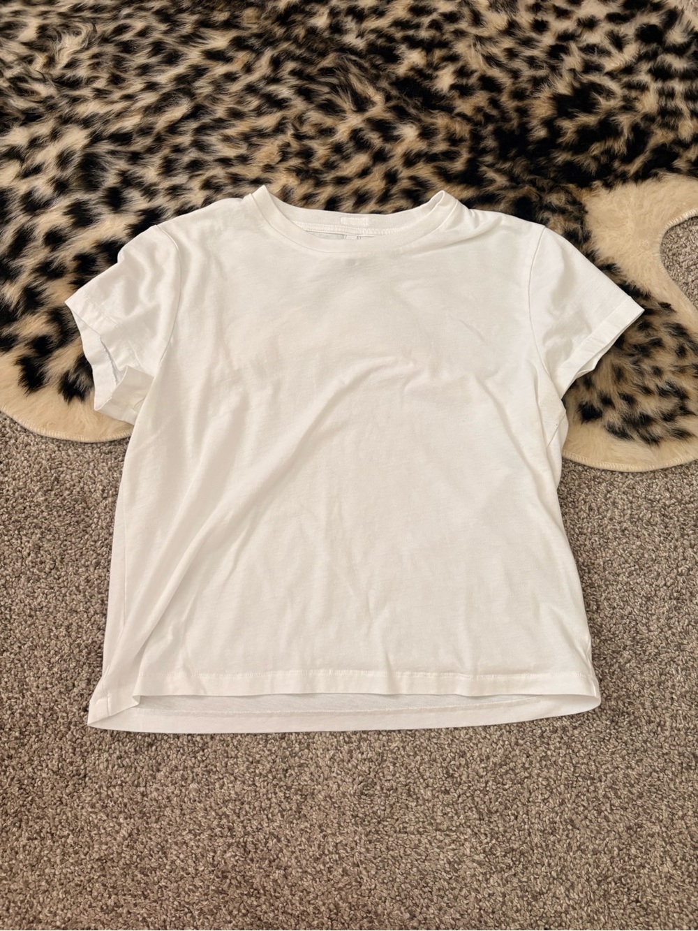 Classic White Crewneck Tee